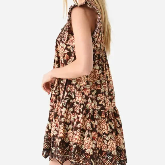 Sea New York Emelia Print Flutter Sleeve Dress - Picture 6 of 13